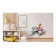 Sticker decorativ, Floare, Dragon, Roz, 60 cm, 1207STK-5