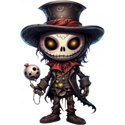 Sticker decorativ, Halloween, Negru, 88 cm, 1337STK-2