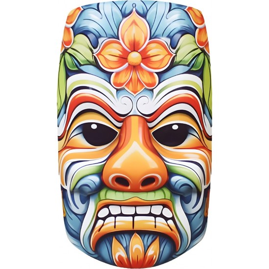 Sticker decorativ, Masca, Multicolor, 90 cm, 1288STK-9 Sticker decorativ, Masca, Multicolor, 90 cm, 1288STK-9