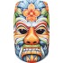 Sticker decorativ, Masca, Multicolor, 90 cm, 1288STK-9