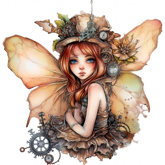 Sticker decorativ, Zana, Maro, 61 cm, 1279STK-5 Sticker decorativ, Zana, Maro, 61 cm, 1279STK-5