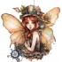 Sticker decorativ, Zana, Maro, 61 cm, 1279STK-5