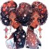 Sticker decorativ, Zodiac Gemeni, Negru, 1377STK-4
