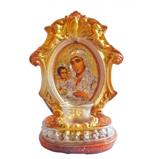 Suport Lumanare, Maica Domnului, 24 cm, GXL039