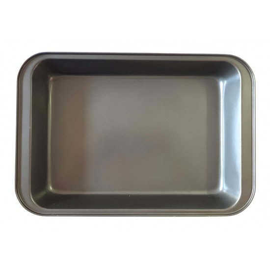 Tava de copt, Gri, 37.5 cm, HML23