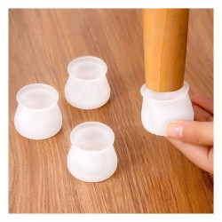 Set 8 Protectii Anti Zgarieturi Alb, 4 cm, HML52